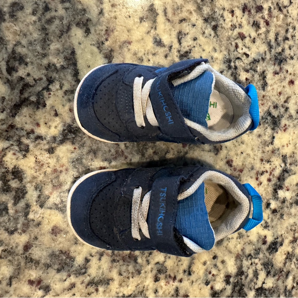 Tsukihoshi Navy and blue  Kids Sneakers 5.5